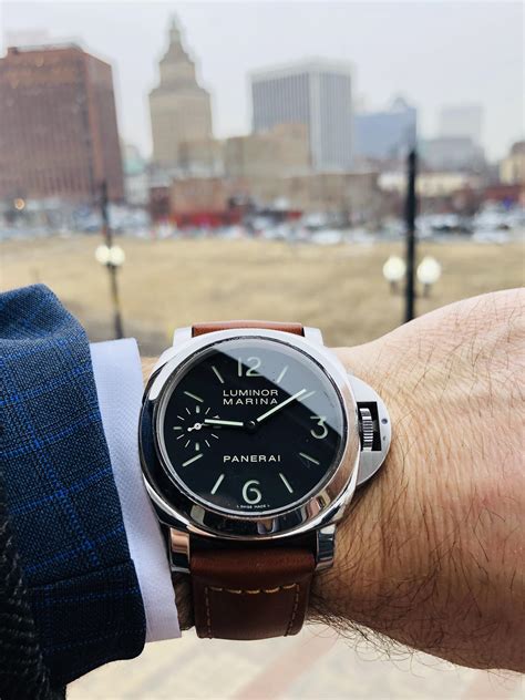 panerai brown strap